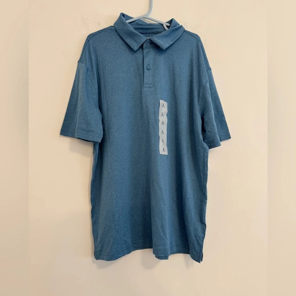 Old Navy Active Kids Blue Polo Shirt